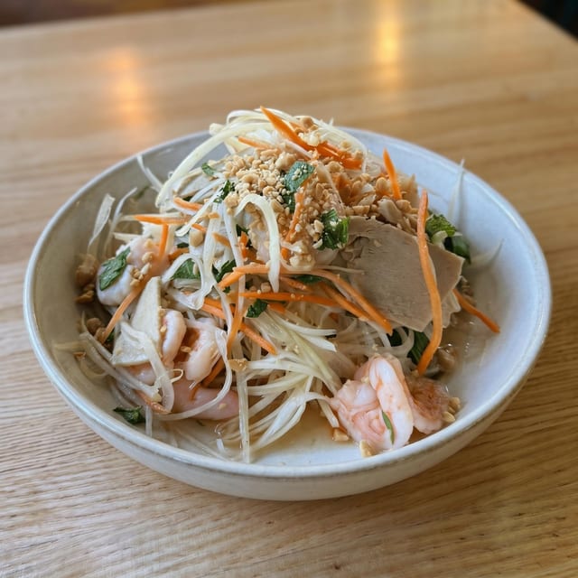 GREEN PAPAYA SALAD.